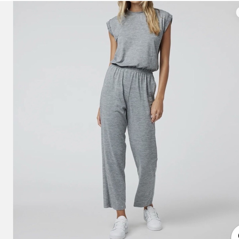 NEW VUORI Short Sleeve Lux Crew Jumpsuit